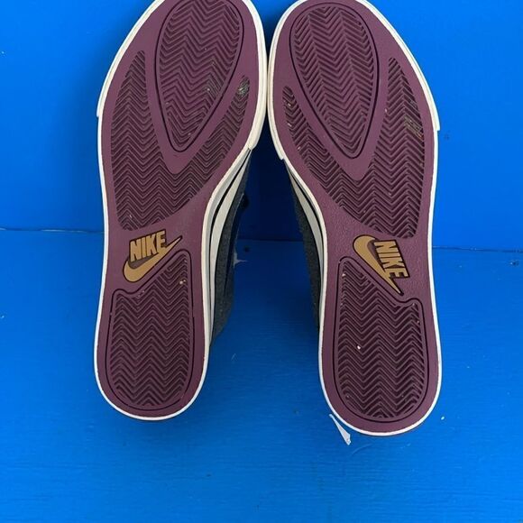 Nike Sweet Classic High Black/Grey/Purple/Yellow (416173-017) Womens Size 10 - Picture 8 of 9